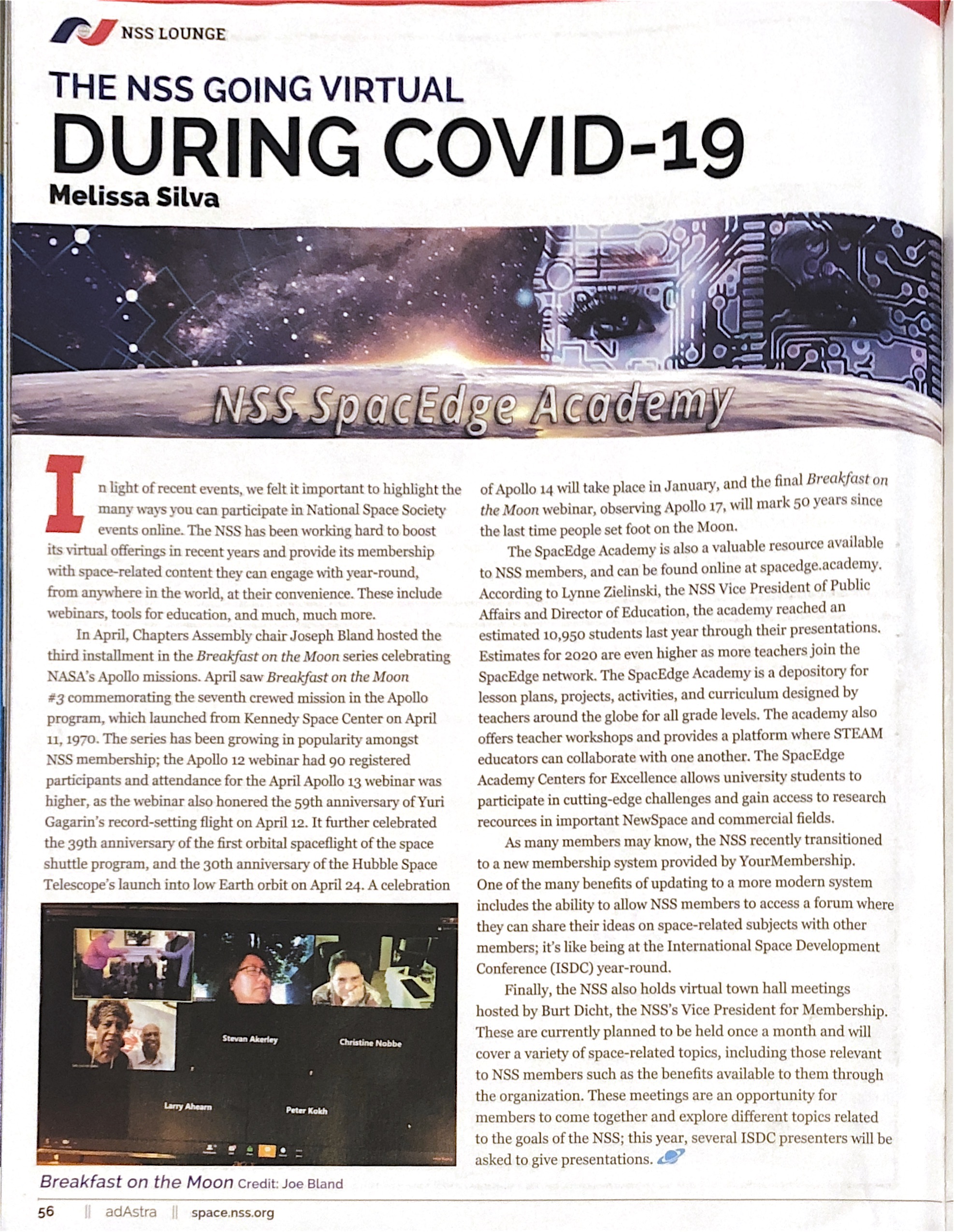 Read more about the article SacL5’s work praised again in NSS Ad Astra!